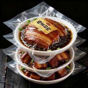Ready-to-Eat Braised Pork in Preserved Vegetables Bowl Packaged