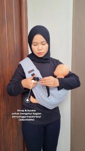 Gendongan Bayi Instan Premium Gendongan Mshape Mulai dari Newborn Sampai 3 Tahun All Size