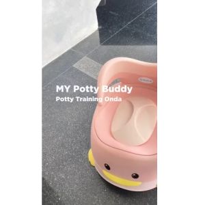 ONDA Baby Series Closet Anak Perempuan Anti Bocor dan Tahan Lama MY POTTY BUDDY PINK