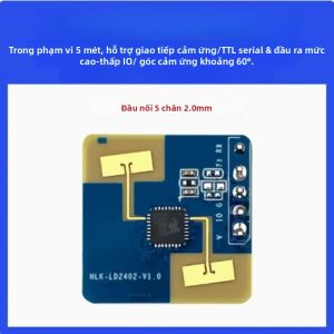 Mô-đun Phát Hiện Sự Hiện Diện Của Người Bằng Radar Sóng Milimet HLK-LD2402 24G Với Giao Diện GPIO & UART Cảm Biến Dành Cho Ứng Dụng IoT