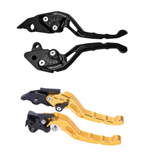【Vktech】 ชุดแฮนด์จับปรับได้ทำจากอะลูมิเนียมอัลลอยสำหรับมอเตอร์ไซค์ เบรกและปลายแฮนด์ปรับได้ น้ำหนักเบา ทนทาน