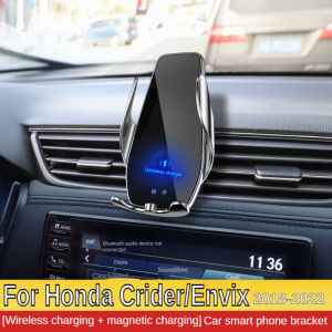 2018-2022 For Honda Crider Envix Phone Holder Wireless Charger Car Mount Navigation Bracket Support 360