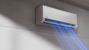 Midea NUMEN SERIES MSNE-CRFN8 แอร์ติดผนังระบบ Inverter ขนาด9360 - 24566BTU พร้อมท่อทองแดง 4เมตร