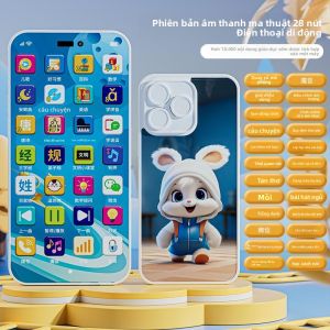 MONLEYTA | Điện thoại trẻ em giả mòi điện thoại giáo dục sớm cho bé từ 3-6 tuổi Đồ chơi điện thoại di động giả mòi giáo dục sớm