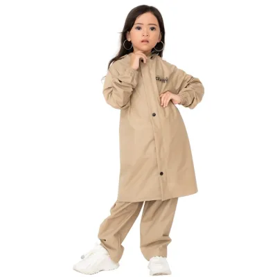 Jas Hujan Anak anak Laki laki perempuan karakter hoodie Pria Wanita untuk anak usia 3-14 Tahun