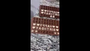 Cetakan Puding Jelly Silikon Karakter Cetakan Silikon Coklat Angka Dan Huruf Cetakan Lucu Karakter