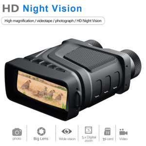 2023 Newest Binoculars Night Vision Device R12 Infrared 1080P HD 5X Digital Zoom Hunting Telescope Outdoor Day Night Dual Use