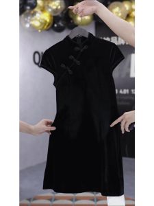 PAIBOLI | Traditional Styled Modern Chinese Black Dress