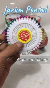 1 Lbr isi 40 pcs Jarum | Jarum Pentul Hight Quality | Jarum Pola Jahit | Jarum Pentul Hijab | Jarum Pentul Stainless Premium | Jarum Pentul Anti Karat | Jarum Pentul Besar | Jarum Pentul Silver | Jarum Pentul Box
