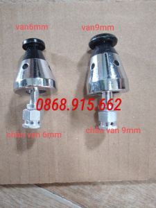 Phụ kiện nồi áp suất- Combo van xả và chân van sice 6mm và 9mm
