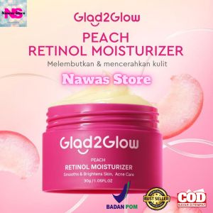 Glad2glow Peach Retinol Moisturizer Gel 30gr
