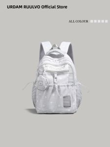 URCDN RDALVO | Polka Dot School Backpack Large Capacity Commuter Bag