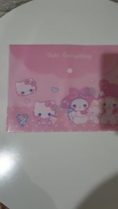 MAP KANCING A4 FOLDER BAG MAP DOKUMEN KUROMI SANRIO
