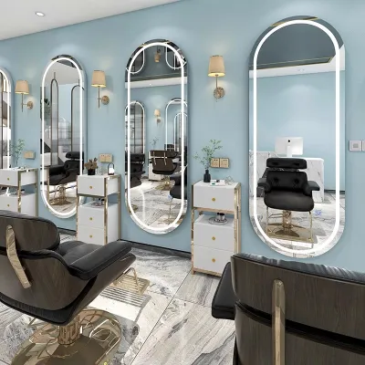 MOLORE | Professional Hairdressing Salon Wall-Mounted Mirror with Light