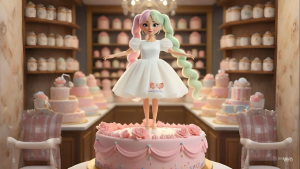 Váy Công Chúa Tay Phồng Sinh Nhật TN29422108 Mềm Mịn Nhiều Màu Xinh Xắn Cho Bé Gái Size Phù Hợp Thanh Nhi Fashion