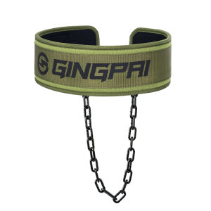 Professional Weighted Waist Belt Mens Womens Deep Squat Pull-Up Lumbar Support Pressure Belt Thick Iron Chain Dumbbell Plate