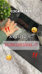 CIJI Set Keyboard Lipat Mini Wireless Mouse Portable BT919 Multi Device 3 Mode Koneksi Bluetooth +2.4G Rechargeable