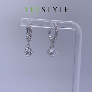 Yesstyle Anting Zirkon Berlian Tahan Karat Perhiasan Anting Wanita Elegan Jewelry Earrings