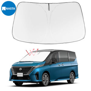 NASTA for Nissan Serena C27 2016 – 2022 Windshield Sunshade Double Layer Foldable UV & Heat Protection Front Window Cover Nissan Serena sunshade accessories