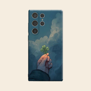 hand clover leaf sky Luxury Fashion Full Lens Protective Case for Samsung Galaxy S26 S25 S24 A56 A36 Plus Ultra