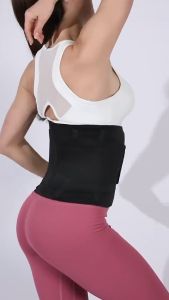 Black Compression Corset Waist Trainer S--XXL for Men & Women