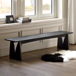 Minimalist Wooden Bench