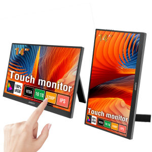 Anmite | Màn Hình Di Động 14 Inch 1200P HDR IPS Hỗ Trợ USB Type-C HDMI Dành Cho Chơi Game Trên Điện Thoại Laptop Máy Tính Để Bàn Switch PS4 XBOX Tích Hợp Loa