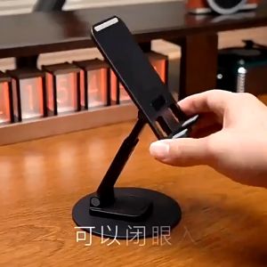 Giá đỡ điện thoại xoay 360 độ kim loại