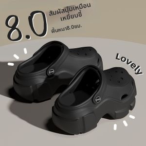 ANSHANGFEN | Dép Xăng Đan Tăng Chiều Cao Chống Trơn Trượt Thoáng Khí