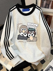 Mens round Neck Fleece Lined Long Sleeve Sweatshirt Heavyweight Base Layer Shirt Casual Comfortable Hip Hop Style T-Shirt