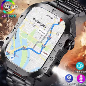 2025 New LED Mens Smartwatch Bluetooth Talking Smartwatch Multi Sport Mode Health Monitor Outdoor Sport Smart Watch For Android