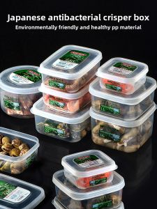 ASVEL | Silver Ion Refrigerator Storage Box