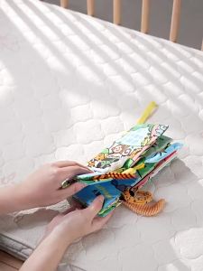 SHI YUE JIE JING | Tearable and Chewable Baby Cloth Book for 0-3 Years Educational Toy