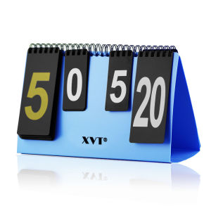 Portable Folding Scoreboard for Badminton And Table Tennis Competitions Professional Double-Sided Waterproof Scoreboard