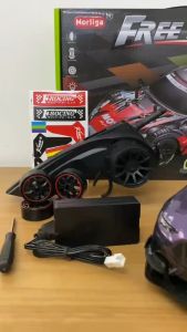 Mainan Anak Mobil Sedan Balap Remote Control Remot Kontrol Drift Mustang GTR PROPO Lampu Sen Skala 1:14 Frekuensi 2.4 Ghz RC Car Toys
