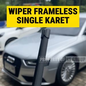 Wiper Frameless Universal Sepasang 2 PCS Bisa COD dan Ada Bonus Stiker Spion Anti Air