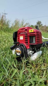 เครื่องตัดหญ้า 4 จังหวะ เกรดพรีเมียม GX35 แบร์น WELMAX  ตัดหญ้า พิเศษ ของแถมสุดคุ้ม