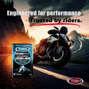 Dầu Nhớt Xe Máy Nhập Khẩu TRIBO 10W40-SN+ 4T 1000ML Fully Synthetic