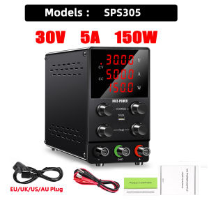 KUAIQU | KUAIQU Lab DC Power Supply 30V10A 60V5A 160V2A Adjustable Switching Regulated Power Upgrade For Electronic Equipment Maintenance