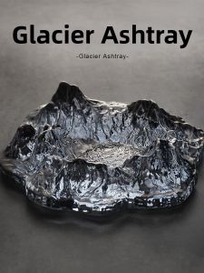 OUDING | Stylish Crystal Glass Cigarette Ashtray