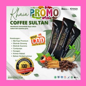 KHAIA Sultan Coffee 1  sachet 25 gr