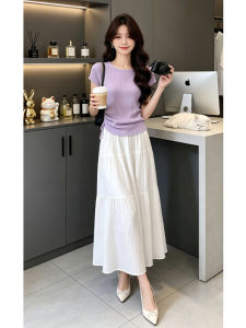 Shalldoer | Slimming High Waist Knit Outfit Two-Piece