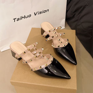 YX | Chunky Heeled Sandals With Buckle