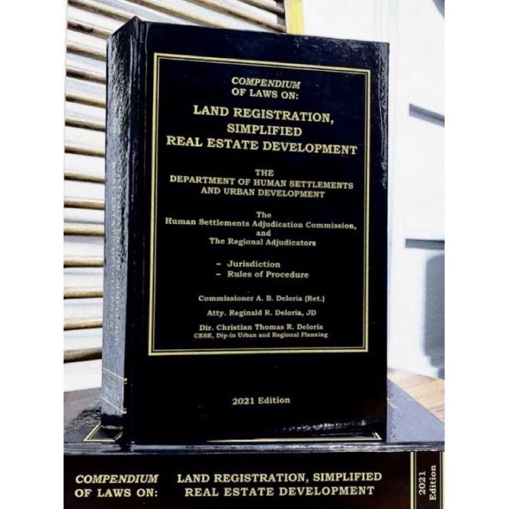 Compendium of Laws On: Land Registration, Simplified Real Estate ...