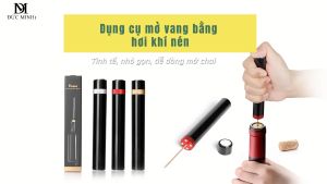 Dụng cụ mở rượu vang bơm hơi khí nén