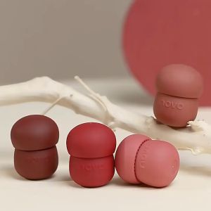 NOVO Velvet Matte Jelly Lip Mud Lip Cream Lip Glaze Waterproof Moisturizing Smooth Lip Gloss Lip Tint Lips Makeup Waterproof and Not Easy To Fade