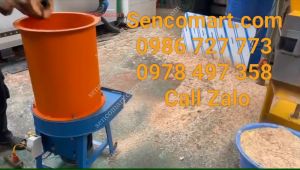 MÁY BĂM XƠ DỪA RƠM KHÔ SIÊU NĂNG SUẤT SENCO5HP