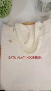 SATU ALAT Tote Bag YERRI 100% Canvas Premium Tebal Tas Kanvas