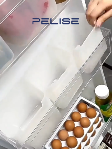 Pelise Refrigerator Organizer Food Storage Box Kitchen Rack Snack storage box Compartments Storage Box