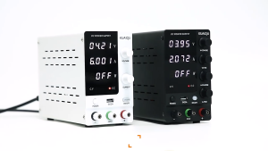 KUAIQU Adjustable DC 0~30V 0~10A Laboratory Lab Power Supply 0~60V 0~5A Regulator DC Voltage Output Stabilizer Variable Bench Switching Power Source OCP OVP OUTPUT